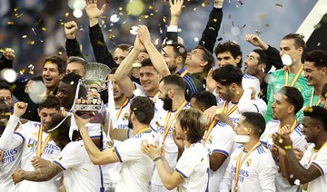 Madrid open defense of Super Cup title Wednesday in Saudi Arabia