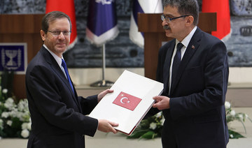 Israeli president invites Turkiye’s Erdogan to visit, receives envoy