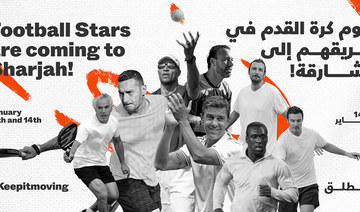 Football heroes to compete in Sharjah padel tennis event