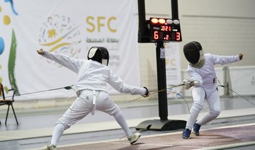 Kingdom crowns its young fencing champions