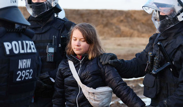 Greta Thunberg released after brief detention at German mine protest, police say
