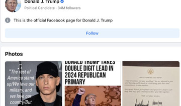 Trump presses Facebook to restore his account
