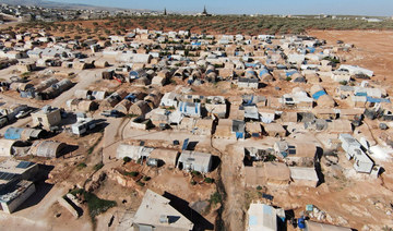 A general view of a camp for internally displaced people, in northern rebel-held Idlib, Syria September 25, 2022. (REUTERS)