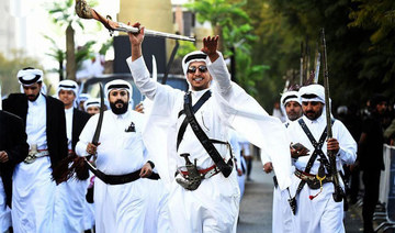 A total of 16 Saudi folk bands and 14 international groups will perform at the festival. (SPA)