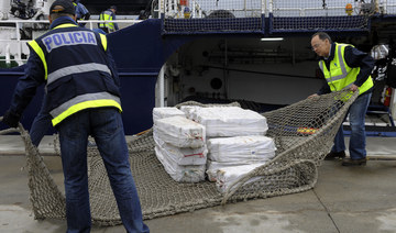 Spanish police seize 4.5 tons of cocaine off Canaries