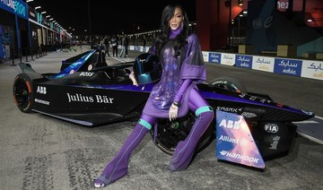 Canadian model Winnie Harlow spotted at Formula E Diriyah E-Prix in Saudi Arabia