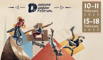 Diriyah will host the BMX Freestyle World Cup, which will act as a qualifying event for the 2024 Paris Olympic Games.