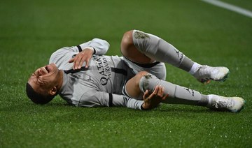 Injured Mbappé out for 3 weeks, will miss Bayern 1st leg