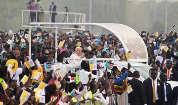 Pope Francis wraps up South Sudan trip, urges end to ‘blind fury’ of violence