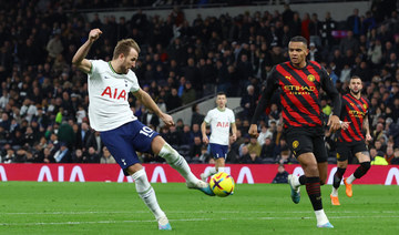 Kane’s record goal earns Tottenham 1-0 win over Man City