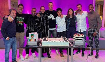 Cristiano Ronaldo celebrates birthday in Saudi Arabia with friends and family 