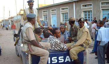 Somaliland police force guard in Hargeisa, Somaliland. (AFP file photo)