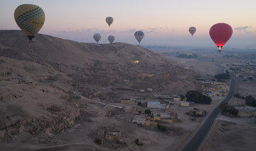 Popular hot air balloon flights buoy Luxor tourism boom