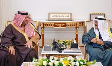Kuwait’s crown prince receives Saudi minister of state