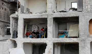 Syrian quake survivors shelter in crumbling Aleppo homes