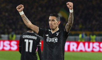 Di Maria hat trick powers Juve past Nantes into Europa League round of 16