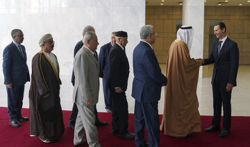 Senior Arab parliamentarians in Syria for talks with Assad
