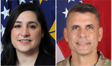 Dana Stroul and Maj. Gen. Matthew McFarlane. (US Department of Defense)