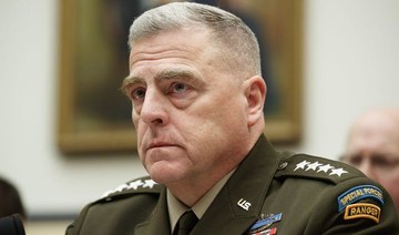 Army General Mark Milley, chairman of the Joint Chiefs of Staff, flew to Syria to assess efforts to prevent resurgence of Daesh
