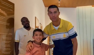 Boy who survived Syria earthquake has dream of meeting Ronaldo fulfilled