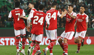 Arsenal held 2-2 at Sporting in Europa League round of 16