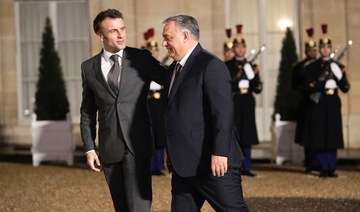 Macron pushes European ‘unity’ in sit-down with Orban