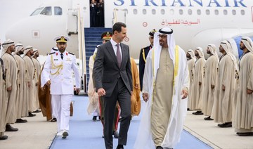 Time for Syria to return to Arab fold, UAE president tells Assad
