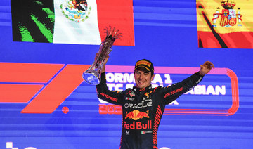 Sergio Perez wins Saudi Arabian Grand Prix from pole position