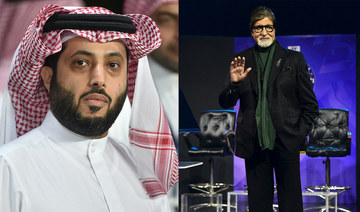 Chairman of Saudi Arabia’s entertainment authority thanks Bollywood superstar Amitabh Bachchan for rare film collectable