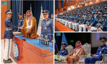 Prince Khalid honors air cadets at ceremony in Riyadh