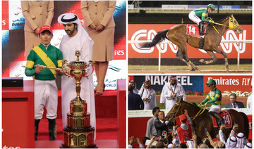 Ushba Tesoro produced a remarkable run to come from the back of the field under jockey Yuga Kawada and win the Dubai World Cup