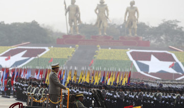 Myanmar junta chief vows continued crackdown, then elections
