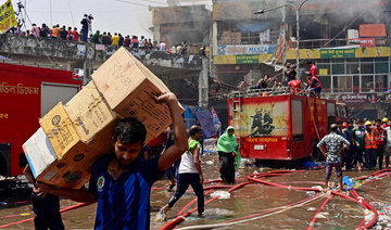 Bangladesh fire service seeks sabotage probe after second market blaze