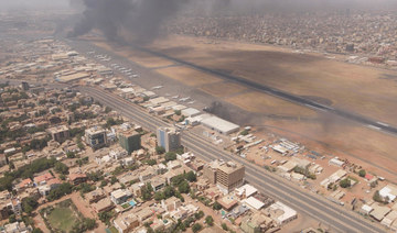 Smoke rises over the city as army and paramilitaries clash in power struggle, in Khartoum, Sudan, April 15, 2023 in this picture