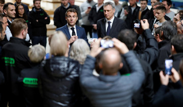 Macron dismisses pan-bashing as he hits the road