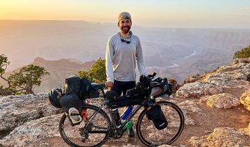 Lebanese-American goes from cycling indoors to riding to ‘the end of the world’ 