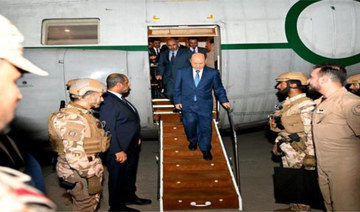 Yemen council president Al-Alimi arrives in Aden, praises Saudi Arabia and allies