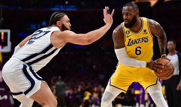 LeBron James steers Lakers past Grizzlies 117-111 in overtime for 3-1 lead