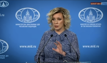 Sudan must solve issues without outside interference, Zakharova tells Arab News
