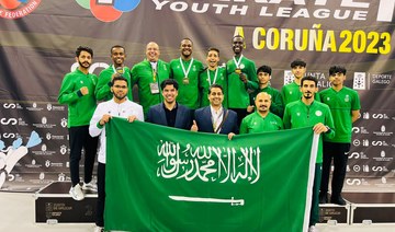 Saudi karate team wins four medals at World Youth League Championship