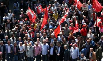 Lebanese mark Labor Day with protests demanding improved healthcare and social security