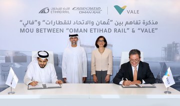 Oman and Etihad Rail Co. signs deal with Brazilian mining giant  