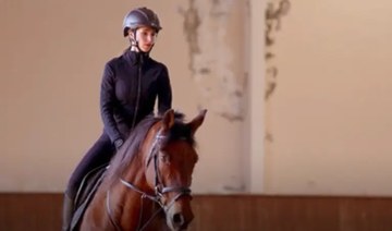 New pictures show Jordan’s future Princess Rajwa Al-Saif horseriding 