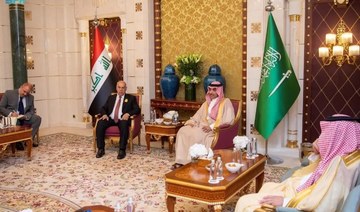 Saudi media minister meets Iraqi minister of culture
