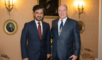 FIA president Ben Sulayem meets with Prince Albert II ahead of Monaco Grand Prix