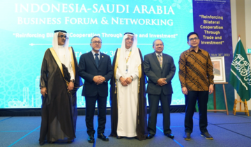 Indonesia looks for greater commerce with Saudi Arabia’s largest firms