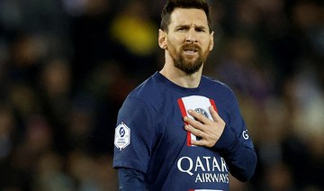 Paris St Germain's Lionel Messi. REUTERS