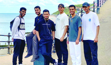 A group of Saudi students from the University of East Anglia recently explored Cromer, Norfolk. (Instagram/ intouea)