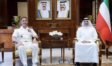 Kuwait’s foreign minister and US Navy chief discuss security cooperation