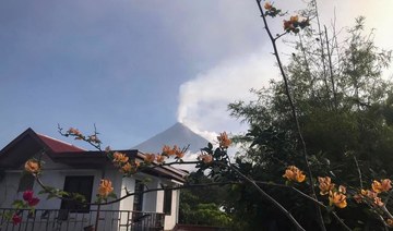 Philippines on alert as Mayon volcano spews ash